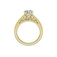 thumbnail image 6 of 1.00 Carat Excellent Round Cut Natural Diamond Solitaire Beautiful Ring for Women Solid 18K Yellow Gold Size 11.5, 6 of 8