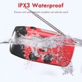 thumbnail image 4 of CNKOO Solar Emergency Radio with Generator Crank  AM/FM/NOAA  LED Flashlight  2000mAh Mobile Phone Charger  3 Charging Modes  Red, 4 of 8