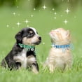 thumbnail image 7 of GASTROPOD Dog Collar with Bell Soft Pu Leather Cat Collars Adjustable Buckle for XS Extra Small Medium Tiny Female Male Pets Puppy Kitten Teacup Yorkie, 7 of 7