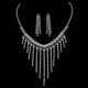 thumbnail image 2 of 1 Set Tassel Earrings Rhinestone Inlaid Temperament Exquisite Workmanship High Gloss Tassel Decorati------Product code 77242, 2 of 5