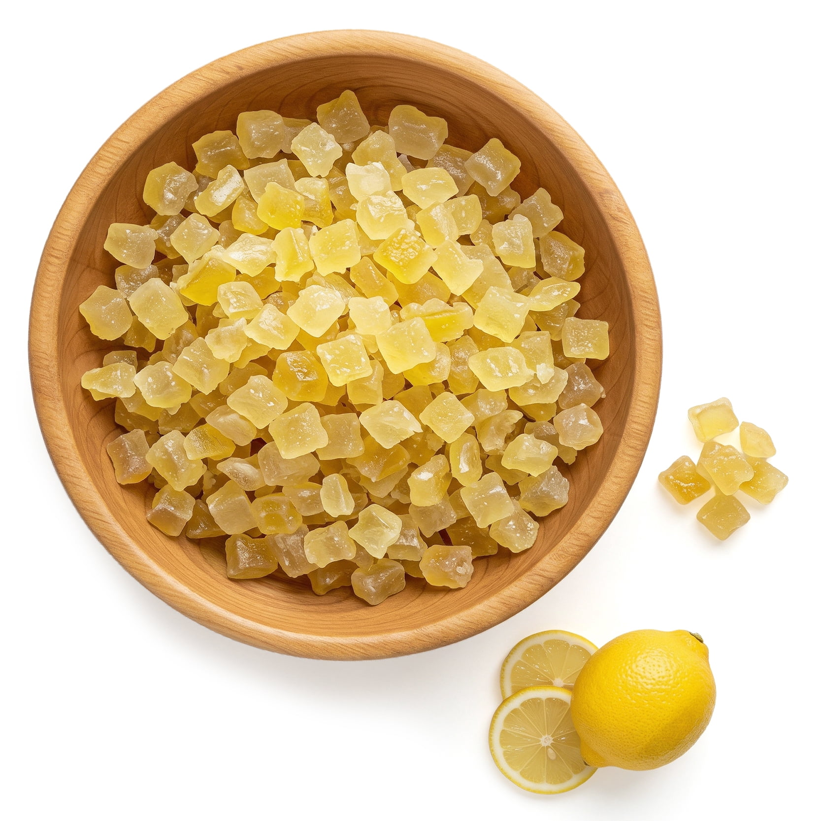 NY SPICE SHOP Diced Lemon Peel - 3 Pound - Lemon Pieces - Lemon Bits - Chopped Lemon Dice - Finely Chopped for Cooking, Baking, Edible Decoration