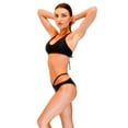 thumbnail image 2 of VF-Sport - Bikini, SportsBra Top and String Bottom, Two Piece Set (Black, XS), 2 of 6