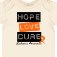 thumbnail image 4 of Inktastic Leukemia Hope Love Cure Boys or Girls Baby Bodysuit, 4 of 5