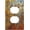 Celestial Blue Red Rust Colorful Metal Rusty Wall Plate, variant on Geometric Black Grey White Square Colored Red Light Switch Cover Rustic 1 Gang Single Toggle Wall Plate Electrical Switchplate Plate Receptacle Plug Decorative Switch Plate Covers