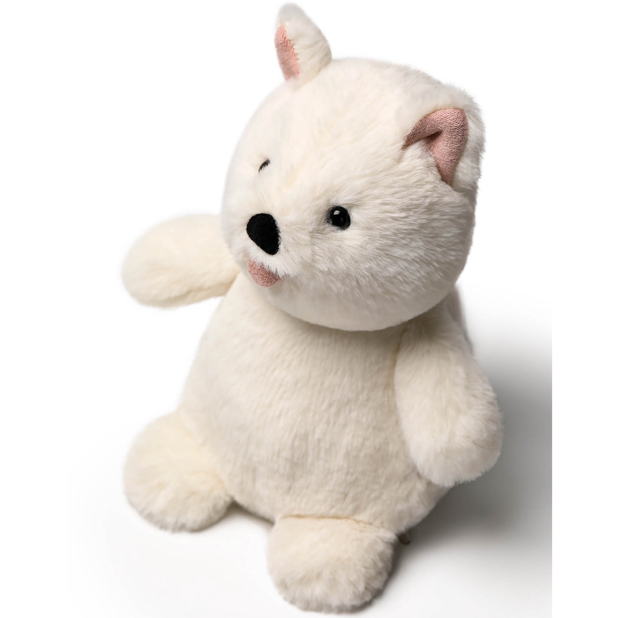 McHugs: Kindergarten Series - Snow White Westie Dog - 7” Stuffed Animal Plush, Soft Weighted Cuddle Toy, Cozy Comfort Companion, Baby-Toddler-Kids