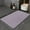 Purple, variant on Rubber Non Slip Super Absorbent Bath Mat Quick Dry Bathroom Rugs Bathroom Floor Mats Fit Under Door - DELESYS Shower Rug for in Front of Bathtub Shower, 60*40cm