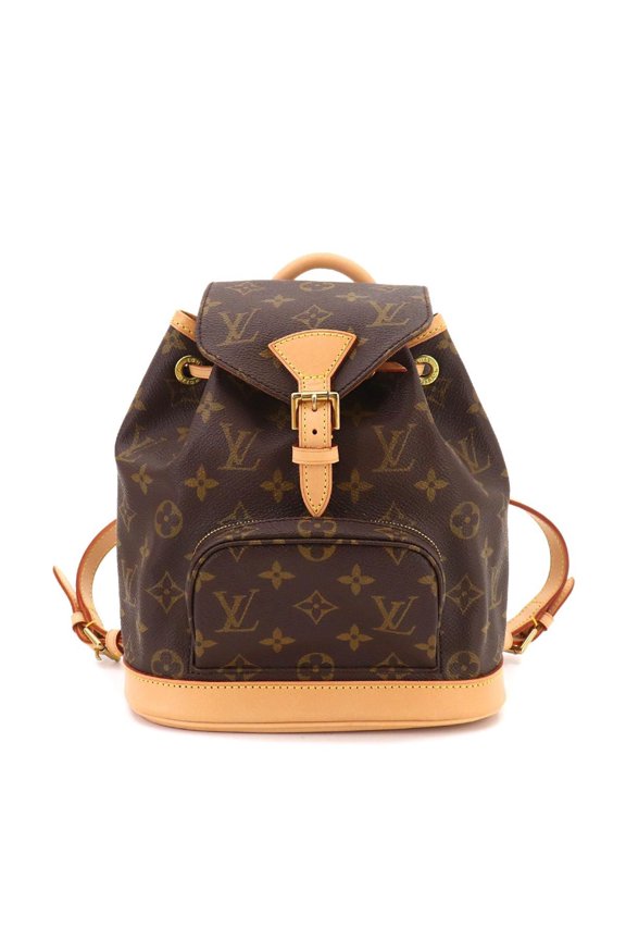 Pre-Owned Louis Vuitton Monogram Mini Montsouris Backpack (Brown, M51137)