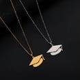 thumbnail image 6 of University Graduation Bachelor Cap Necklaces Women Men Stainless Steel Jewelry, 6 of 7