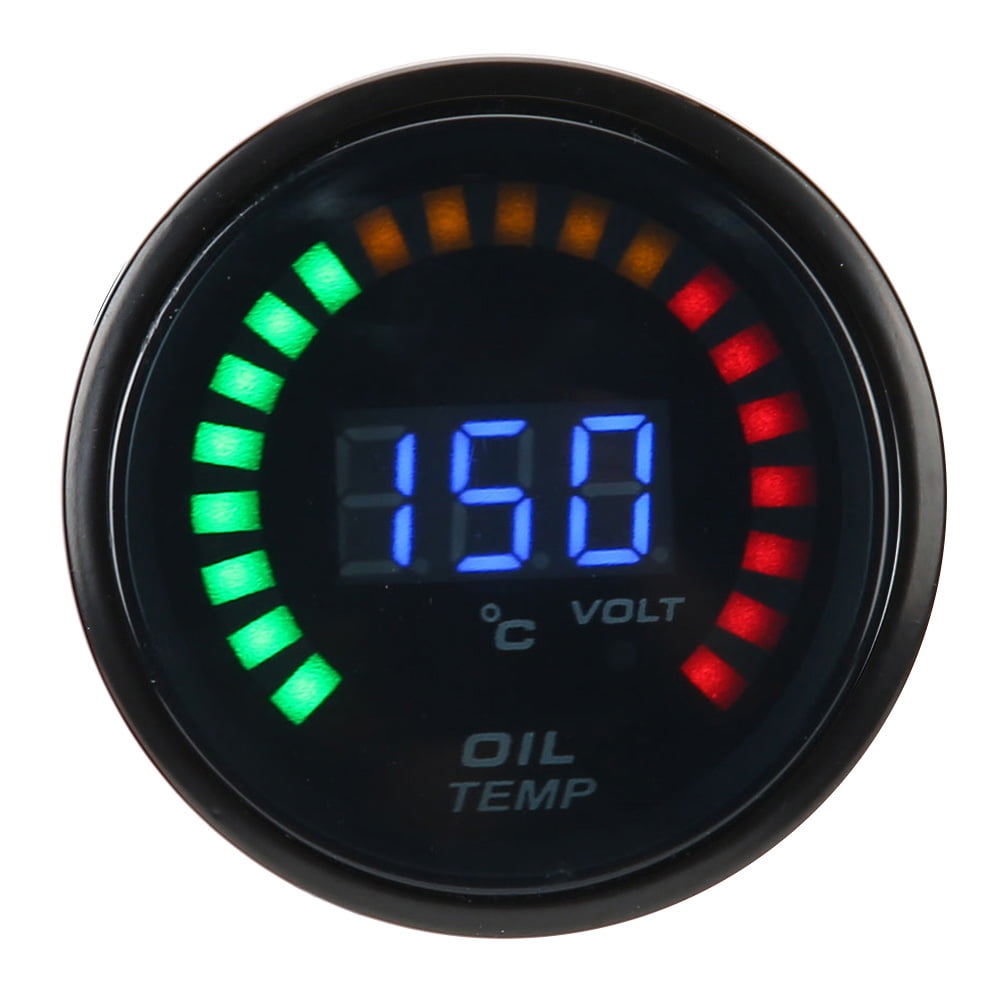 Oil Temperature Meter Digital Oil Temp Gauge 2in Oil Temperature Meter