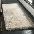 thumbnail image 4 of SAFAVIEH California Plush Solid Shag Runner Rug, Beige, 2'3" x 5', 4 of 15