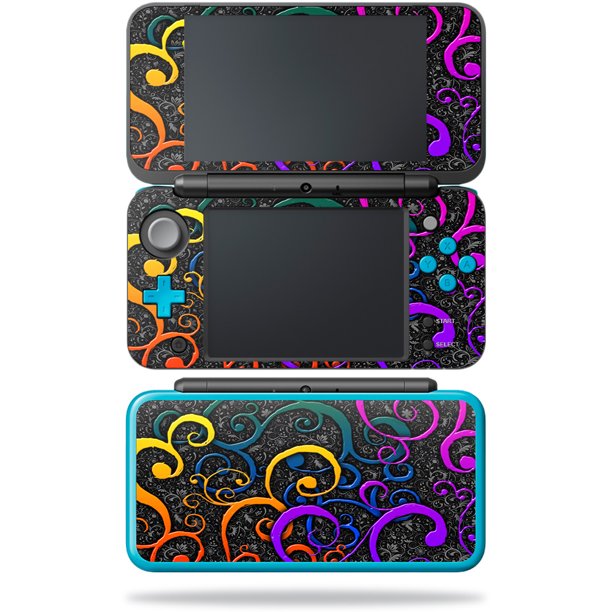 Mightyskins Skin For Nintendo New 2ds Xl Color Swirls Protective Viny Wrap Easy To Apply And Change Style Made In The Usa Walmart Com Walmart Com