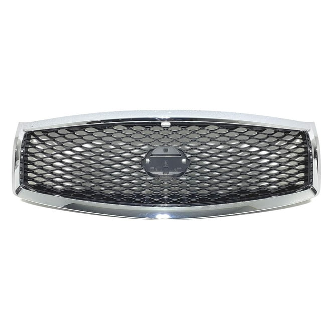 2015 2016 2017 2018 2019 Compatible With Infiniti Q70 Q70L Front Bumper Grille With Camera Option