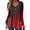 Multicolor MZ838, variant on Zeagoo Womens Long Sleeve Tops V-Neck Button Design Loose Fit Shirts Casual Pleated Print T-Shirts