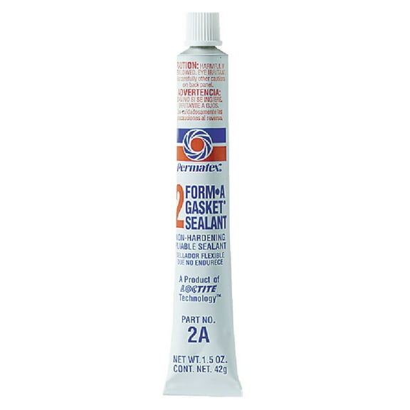 2 Pcs Permatex 1.5 Oz. No. 2 Form-A-Gasket Sealant