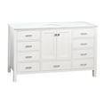 thumbnail image 4 of Horizon 60" Single Bathroom Vanity with White Cabinet and Engineered White Top, 4 of 5
