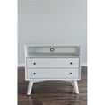 thumbnail image 1 of Alpine Furniture 966-W-22 Flynn Table de Nuit, Blanc - Grand, 1 of 7
