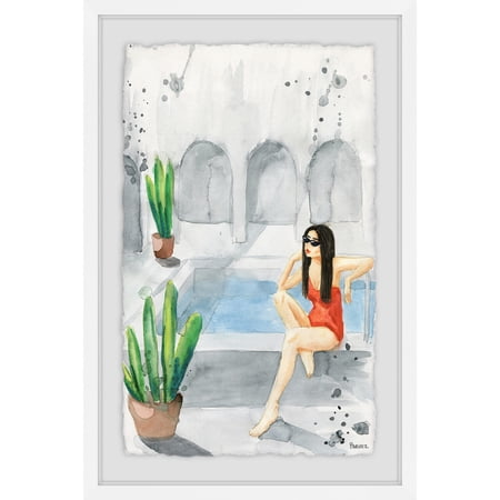Large Framed Canvas Wall Art Print - Modern Home Decor, Global Glam Painting, Custom Wall Decor 12"L