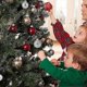thumbnail image 4 of 24piece Christmas Baubles, 4 Cm, Shatterproof Plastic, Hanging Band, 4 of 5