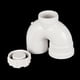 thumbnail image 5 of PVC Agua Tubería U-Forma Codo Accesorio 50mm ID Tubo Único Enchufe Conector Adaptador con Control Agujero, Blanco Paquete de 1 Unique Bargains accesorios de tuberia, 5 of 5