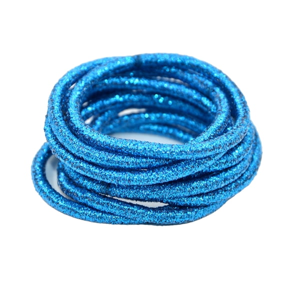 Sonducket 10 piezas de bandas para el cabello Topknot, diadema de moda, tocado sólido decorativo, soporte Universal para cola de caballo, accesorios sin Accesorio para el cabello Legión azul Sonducket AP011340-17B