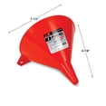thumbnail image 3 of Performance Tool W4064 All Purpose Funnel, 1-Quart Capacity, Red, 3 of 6