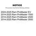 thumbnail image 2 of Kugel Front Wheel Bearing 70-516016 for Car 2014-2024 Ram ProMaster 2500 3500 1500, 2 of 10
