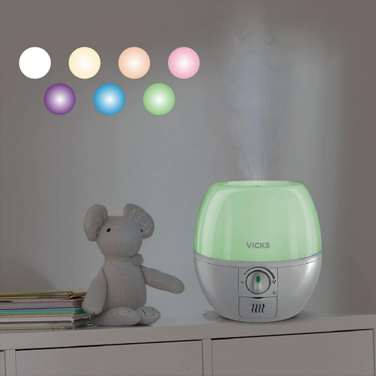 Vicks Filter-Free 3-in-1 SleepyTime Humidifier, Diffuser and