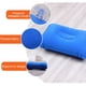 thumbnail image 3 of Paquete de 4 almohadas de viaje inflables ultraligeras tamaño A4, almohada de aire de tela flocada cuadrada pequeña para viajes, viajes de vacaciones, senderismo, camping, siesta, soporte lumbar para, 3 of 5