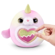 Rainbocorns Eggzania Frozen Mania 9.5 inch by ZURU - Plush Surprise Unboxing with Animal Soft Toy for Kids Ages 3+