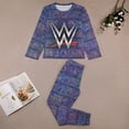 thumbnail image 3 of WWE Long Sleeve Top And Pants 2 Piece Pajama Set, 3 of 8