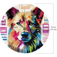 thumbnail image 6 of Pixel dog Stylish Acrylic Wall Clock - Circular Design, Durable Material - Ideal for Home and Office, 6 of 6