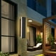thumbnail image 1 of Lámparas de iluminación de pared LED modernas de tirarere larga libre, elegante cuerpo de hierro negro esmerilado IP65 impermeable anticorrosión 30 centimetros Yinane Aplique impermeable, 1 of 8