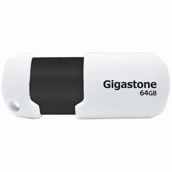 Gigastone  64GB USB 2.0 Flash Drive - Black