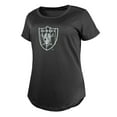 thumbnail image 2 of Women's New Era  Charcoal Las Vegas Raiders 2024 NFL Draft T-Shirt, 2 of 3