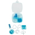 thumbnail image 2 of JAM Paper Plastic Office Clip Box, Small, Blue, 16 Assorted Clips/Pack, 2 of 4