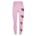 thumbnail image 5 of lcziwo Women's Valentine Day Leggings Fashion Heart Printed Tight Yoga Pants Milk Silk Soft Sport Elastic Tight Pants 2025 Valentines Gifts Pink XL, on Sale Clearance 2025, 5 of 7