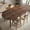 Walnut, variant on Sweiko Extendable Dining Table, 40"-71" Oval Table, Wooden Kitchen Table for 4-8 People, Walnut Dining RoomTable for Home, Office