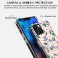 thumbnail image 3 of White Daisies Flower Case for iPhone 13 Pro Max,Aesthetic Colourful Floral Plant Case for Men Women,Unique Soft TPU Bumper Case Cover, 3 of 5