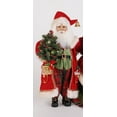 thumbnail image 3 of Karen Didion Lighted Strolling Santa And Mrs. Claus Figurine, 3 of 5