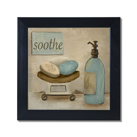 bathroom framed spa poster soothe 12x12 dialog displays option button additional opens zoom