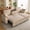 Beige|86in, variant on Aukfa 92" Sofa Bed Reversible Sectional Sleeper Sofa with Storage Chaise&Side USB &Cupholder Console for Living Room, Linen, Green