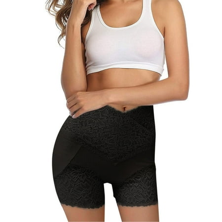 

Briefs For Women Short Pants Womens Underwear High Waist Stretch Briefs Soft Underpants Breathable Ladies Panties Black L 3pcs