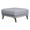 Light Gray, variant on Pemberly Row Mid-Century Square Microfiber Ottoman in Light Gray