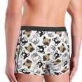 thumbnail image 4 of Kdxio Men's Boxer Briefs with French Bulldog3 Print - Comfortable and Breathable Underwear for Everyday Wear, 4 of 7