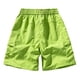 thumbnail image 5 of Mens Shorts Cintura Elástica con Bolsillos Color Sólido Casual Cremallera Bolsillo Shorts de Ropa de Trabajo, Poliéster, 5 of 5