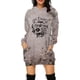 thumbnail image 5 of Vestido con capucha harajuku, jersey con estampado navideño de Papá Noel, suéter sexy informal para mujer, sudaderas con capucha para otoño e invierno para mujer, 5 of 5
