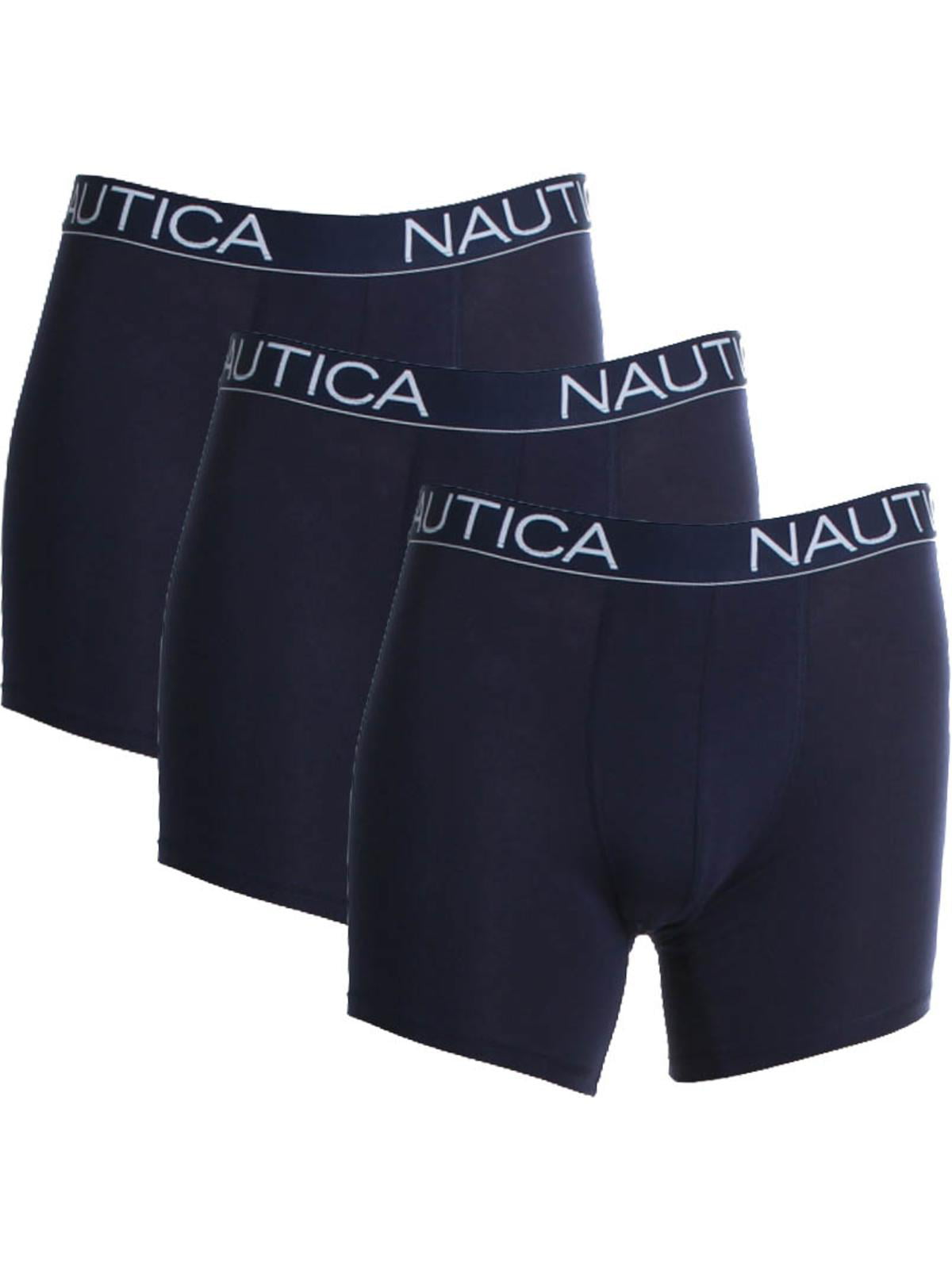 Nautica - Nautica Mens 3 Pack Tagless Boxer Briefs - Walmart.com ...