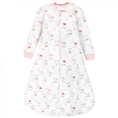 UPC: 0660168182774 | Hudson Baby Infant Girl Premium Quilted Long Sleeve Sleeping Bag and Wearable Blanket Llama 18-24 Months