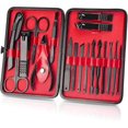 thumbnail image 1 of 18 Pcs Manicure Set (black And Red), 1 of 5