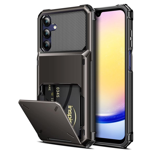 Funda tipo cartera COOYA para Samsung Galaxy A25 5G de 6.5 pulgadas de doble capa
